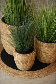 Interiérový kvetináč MASTELLO, ratan, 24x24 cm, natur