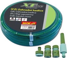 XTLINE Záhradná hadica 1/2” 20 m + sada s postrekovačmi SB6100B