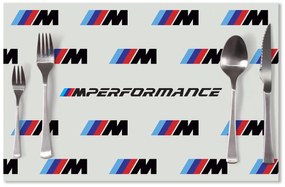 Sablio Prestieranie MPERFORMANCE biely vzor: 40x30cm