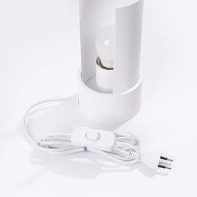 Sollux SL.1675 - Stolná lampa FLASH 1xE27/15W/230V biela