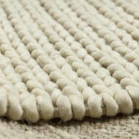 Dywany Łuszczów, Kusový koberec Tahar 99004B cream, 90x150, biela, obývacia izba