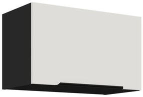 Kuchynská skrinka Aria-Wh/Bl Anti Fingerprint 60gu-36 1f