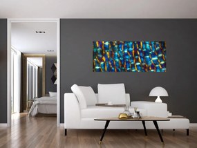 Obraz - Bunková stena (120x50 cm)