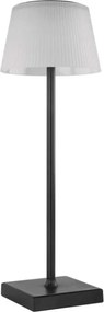 Stolná LED lampa Katie čierna