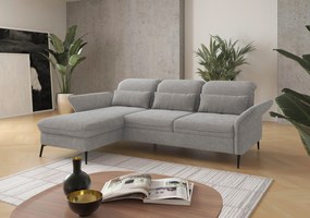 XXXLutz ROHOVÁ SEDAČKA, textil, svetlosivá Sit & More - Sedačky - 000144011884