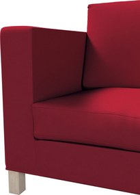 Poťah na sedačku Karlanda  (pre 3 osoby,nerozkladacia,krátky) farba produktu červená látka zapletaná