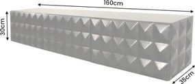 TV-skrinka 47768 Vulcano 160cm Drevo Mango  - Komfort-nábytok