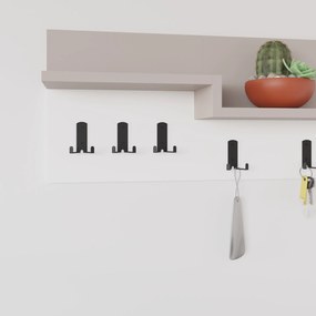 Věšák Houseland HARMON mocha/bílý