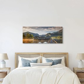 Obraz jazera (120x50 cm)