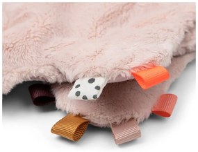 Ružová maznacia hračka s pútkom na cumlík Done by Deer Cozy Friend Wally