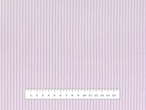 Biante Dekoračný štvorcový obrus Leona LN-160 Svetlo fialové pásiky na bielom 100x100 cm