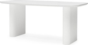 Jedálenský stôl Mesilla 180 cm biely