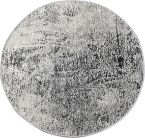 Sivá kúpeľňová predložka ø 100 cm Evidence – Foutastic