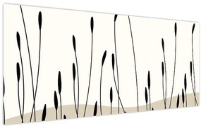 Obraz - Grafická lúka N⁰3 (120x50 cm)