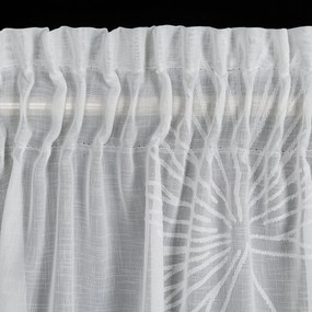 ZÁCLONA NA PÁSKE JANE 140X270 CM BIELA