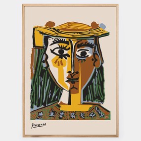 Plagát Hlava ženy s klobúkom | Pablo Picasso