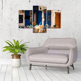 Obraz - Grécke posedenie (90x60 cm)