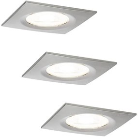 Paulmann Paulmann 93615 - SADA 3x LED/7W IP44 Stmievateľné Kúpeľňové podhľadové svietidlo W1226