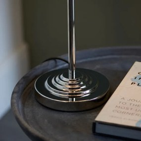 Endon 99149 - Stolná lampa HIGHCLERE 3xE14/18W/230V šedá/lesklý chróm