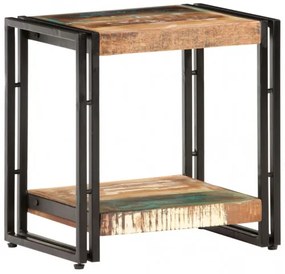 vidaXL Príručný stolík 40x30x40 cm recyklovaný masív-