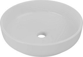 Comad Keramické umývadlo na dosku RIVER 1 CONCRETE GREY MATT UN 40, sivá