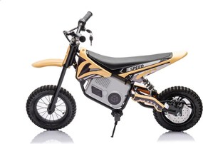 LEAN CARS Elektrická motorka krosová A9901 36V, khaki