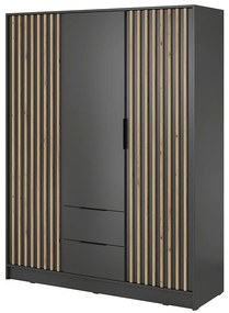 Skriňa Nelly 3d Grafit/Artisan