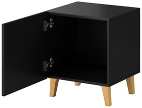 Cama Čierny nočný stolík Pafos (2 ks)