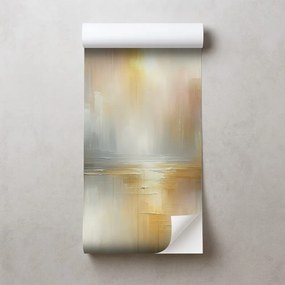 Samolepiaca tapeta abstraktné zlaté a sivé tóny