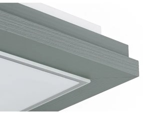 Argon 1873 - Stropné svietidlo TABOR 4xE27/15W/230V 52x52 cm sivé