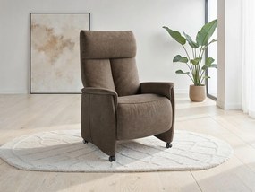 XXXLutz RELAXAČNÉ KRESLO, textil, hnedá Sit & More - Online Only obývacie izby - 00014403244J