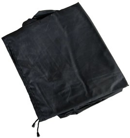 Obal na zahradný nábytok, ochranná plachta GS24599 220x75x102, čierna