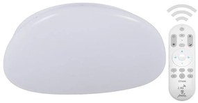 NEDES LED stmievateľné stropné osvetlenie ANNA, 60W, biele, guľaté