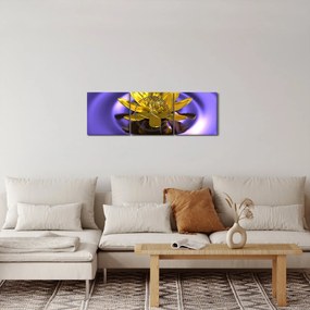 Obraz - Lekno (s hodinami) (90x30 cm)