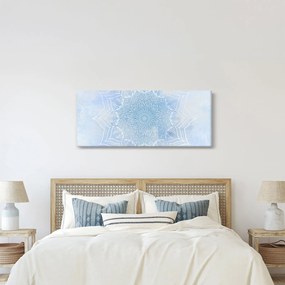 Obraz - Zimná mandala (120x50 cm)