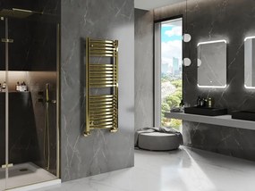 Mexen Helios, vykurovacie teleso 1200 x 500 mm, 448 W, zlatá, W103-1200-500-00-50