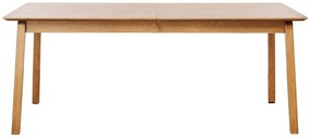 Rozkladací jedálenský stôl Zabrina 190-290 cm prírodný dub