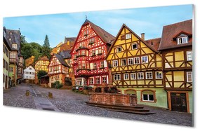 Obraz na akrylátovom skle Germany staré mesto bavorsko 125x50 cm