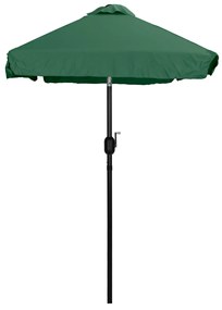 Záhradný slnečník DELISSA 200x140 cm zelený