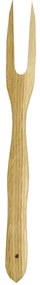 AMADEA Drevená vidlička, masívne drevo, dĺžka 30,5 cm
