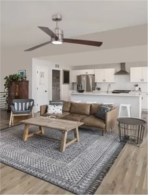 Stropný ventilátor Axel 137 drevo s diaľkovým ovládaním