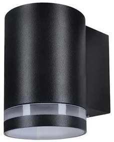 Solight LED vonkajšie nástenné osvetlenie Potenza, 1x GU10, čierne