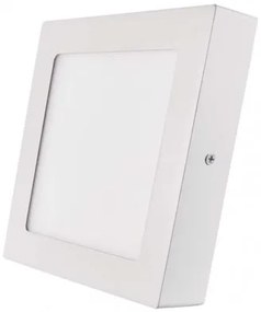 LED panel 170×170, štvorcový prisadený biely, 12W teplá b.