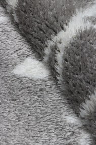Koberec Boho 590 D.GREY/CREAM rozmery koberec: 60x100 cm