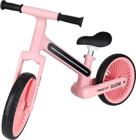 KIK Trike Fix Glow LED detské odrážadlo, ružové, 12″