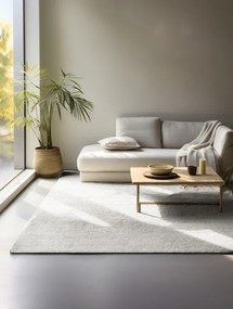 Koberec Hanse Home Bouclé Jaipur biely