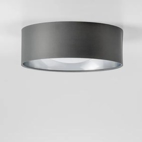 LED stropné svietidlo LED/12W/230V, priemer 32 cm, sivé/strieborné