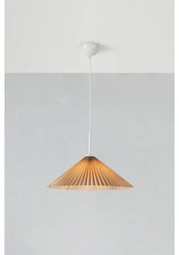 Markslöjd 108710 - Luster na lanku PLISADO 1xE27/40W/230V pr. 50 cm béžová