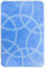 Kúpeľňový koberček MONZA modrý