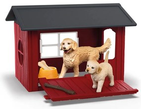 Schleich 42722 Psia búda so zlatým retrieverom
